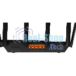 Роутер TP-Link Archer AX73 AX5400 Dual Band Wireless Gigabit Router, 1.5 GHz Tri-Core CPU, 1 GE WAN + 4 GE LAN ports, 1× USB 3.0 Port, support 1024-QAM, OFDMA, MU-MIMO, Airtime Fairness, Beamforming, 160MHz Channel Width, come with HomeShieldTM, support Russia PPTP/L2TP/PPPoE