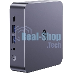 Неттоп Acer Gadget E10 ERBox Ryzen 7 8745HS (3.8) 16Gb SSD512Gb UHDG Windows 11 Pro 2xGbitEth WiFi BT 120W черный (1747236)