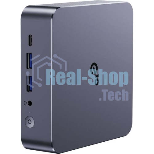 Неттоп Acer Gadget E10 ERBox Ryzen 7 8745HS (3.8) 16Gb SSD512Gb UHDG Windows 11 Pro 2xGbitEth WiFi BT 120W черный (1747236)