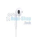 Проводные наушники Apple EarPods A1748 белый, вкладыши, Lightning, микрофон, регулировка громкости