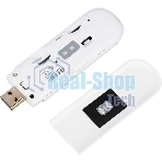 Модем 2G/3G/4G ZTE MF79RU USB Wi-Fi Firewall внешний белый