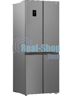 Холодильник Hotpoint HFP4 480I X нержавеющая сталь трехкамерный 300/150л морозилка снизу, No Frost, Side by Side