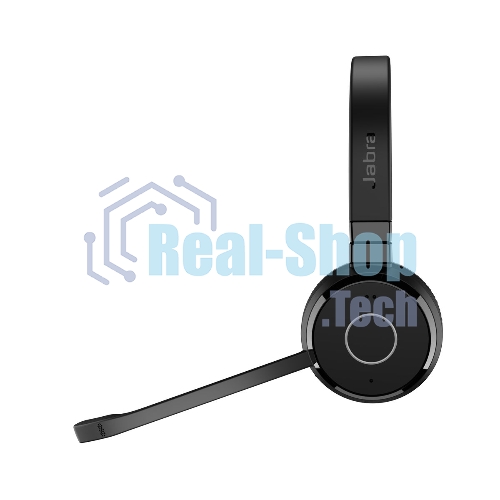 Гарнитура Jabra Evolve 65 TE чёрный, беспроводная, Bluetooth, до 16 ч