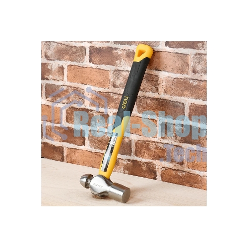 Рихтовочный молоток Deli DL443016 450 гр Фибергласовая рукоять
