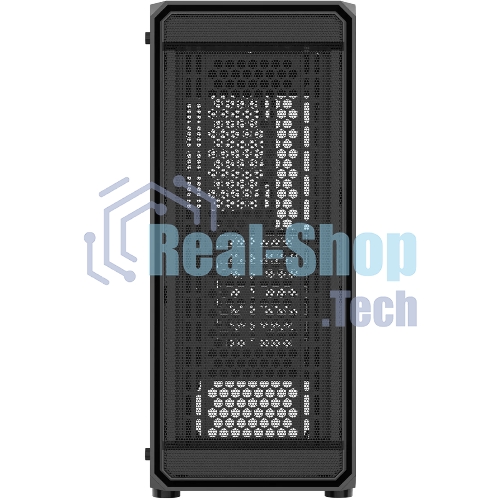 Компьютерный корпус Bloody BD-CC114 черный без БП ATX 8x120мм 1xUSB 2.0 1xUSB 3.0 audio bott PSU