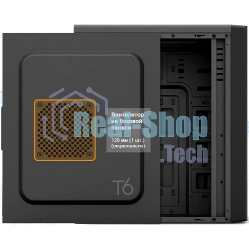 Компьютерный корпус Zalman ZM-T6 черный без БП ATX 1xUSB 2.0 1xUSB 3.0 audio bott PSU