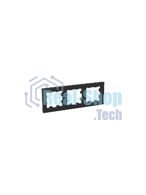 Рамка 3 - местная EKF Эпика UP1-FPB-03, черная, пластик