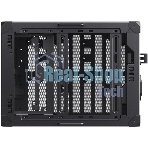 Компьютерный корпус JONSBO C6-ITX Black ITX без БП, боковая панель из закаленного стекла, mini-ITX, черный