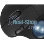 Трекбол Logitech M575S черный оптическая 2000dpi беспров. BT/Radio USB2.0 (910-007035)