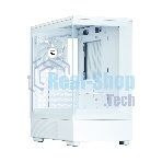 Компьютерный корпус ZALMAN P10, MATX, белый, WINDOW, 2x3.5