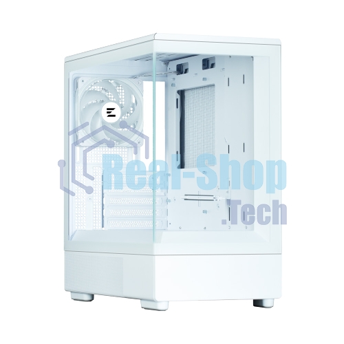 Компьютерный корпус ZALMAN P10, MATX, белый, WINDOW, 2x3.5