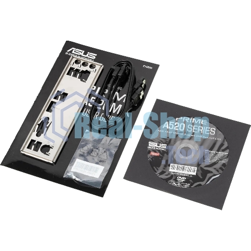 Материнская плата ASUS PRIME A520M-K, AM4, AMD A520, 2xDDR4, 4xSATA, 1xM.2, 1xPCIe 3.0 x16, 1xPCIe x1, 1xHDMI, 1xVGA, 1x 1Gb LAN, 2xUSB-A 2.0, 4xUSB-A 3.2 Gen 1, 3x3.5 мм, 7.1, mATX