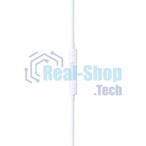 Проводные наушники Apple EarPods A1748 белый, вкладыши, Lightning, микрофон, регулировка громкости