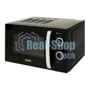 Микроволновая печь Galanz MOG-2009MB черный, 20 л, 700 Вт, переключатели - поворотный механизм