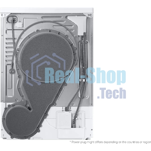 Сушильная машина Samsung DV90T5240AT/LP белый, 9 кг, сушка - тепловой насос, программ - 14, 60 x 85 x 65 см