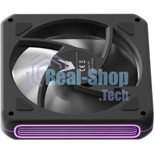 Вентилятор для корпуса Formula Air Fusion 1 BK Reverse ARGb 120х120x28 черный 4-pin 35.97дБ (упак.:1шт) (AIR FUSION 1 BK REVERSE) Ret
