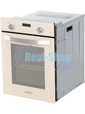 Шкаф духовой электрический Maunfeld EOEM516BG, 45 см, 51 л, бежевый, встраиваемый