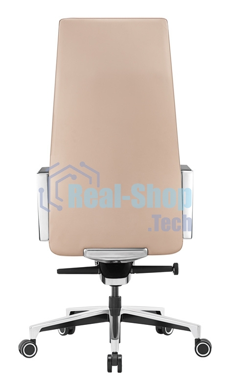 Кресло Бюрократ JONS/BEIGE бежевый, кожа
