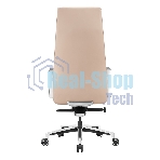 Кресло Бюрократ JONS/BEIGE бежевый, кожа