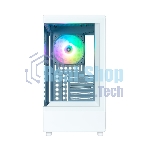Компьютерный корпус ZALMAN P10, MATX, белый, WINDOW, 2x3.5
