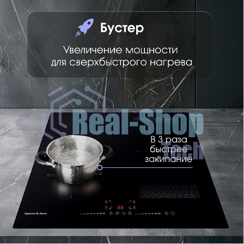 Индукционная варочная панель Zigmund & Shtain CI 61.6 B черный