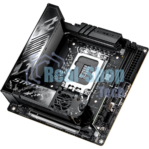 Материнская плата ASUS ROG STRIX Z890-I GAMING WIFI, LGA1851, Intel Z890, 2xDDR5, 2xSATA, 2xM.2, 1xPCI-E 5.0 x16, 1xHDMI, 2xThunderbolt 4, 1x2.5Gb LAN, 9xUSB-A, 1xUSB-C, 5.1, Mini-ITX