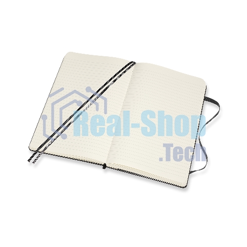 Блокнот Moleskine CLASSIC EXPENDED QP060EXP Large 130х210мм, 400 страниц, линейка, твердая обложка, черный