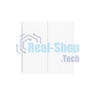 Выключатель двухклавишный Aqara Wireless Remote Switch H1 (WRS-R02)