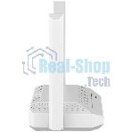 Гигабитный интернет-центр Keenetic Racer KN-4010 с Mesh Wi-Fi 6 AX3000, 2 портами Gigabit Ethernet и переключателем режима роутер/ретранслятор