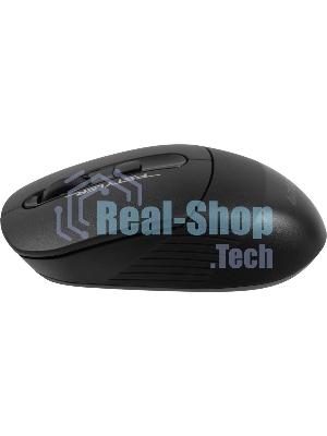Мышь беспроводная A4Tech Fstyler FB10C черный, 2000 dpi, радиоканал, Bluetooth, USB, кнопки - 4