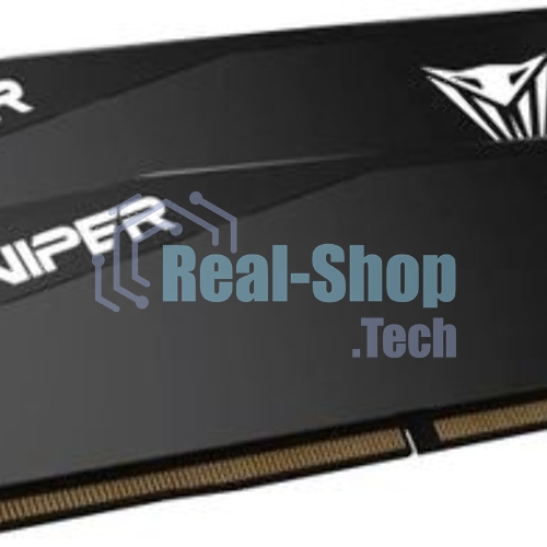 Оперативная память Patriot Viper Elite 5 Ultra, DDR5, 64GB (2x32GB), 6000 MHz, CL28, с радиатором, чёрный