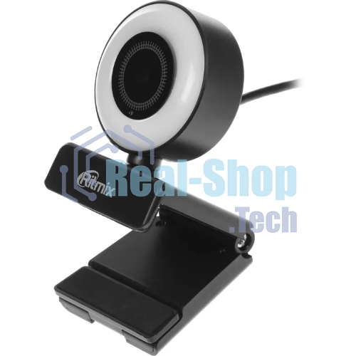 Веб-камера Ritmix RVC-250 2592x1944, 30 кадр/с, USB Type-A, микрофон, автоматическая фокусировка, универсальное крепление