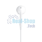 Проводные наушники Apple EarPods A1748 белый, вкладыши, Lightning, микрофон, регулировка громкости