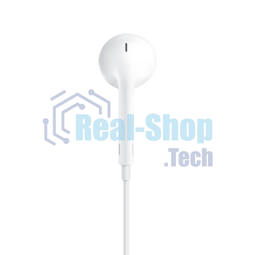 Проводные наушники Apple EarPods A1748 белый, вкладыши, Lightning, микрофон, регулировка громкости
