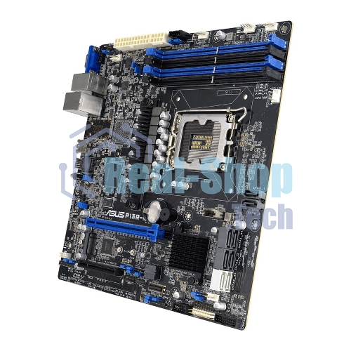 Материнская плата серверная ASUS P13R-M, LGA1700, Intel C262, 4xDDR5 (ECC), 8xSATA, 1xM.2, 1xPCIe 5.0 x16, 1xPCIe 3.0 x8, 1xVGA, 3x1Gb LAN, 3xUSB-A 10Gbps, mATX