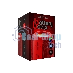 Колонка беспроводная QUMO BatteryBeats BT5.0 5Вт IP64 FM SD USB AUX подсветка 1500мАч красный