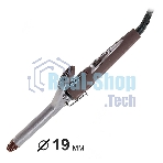 Щипцы для завивки волос DELTA LUX DL-0630 коричневый, 19 мм, 180 °C, 1 режим