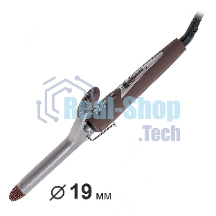 Щипцы для завивки волос DELTA LUX DL-0630 коричневый, 19 мм, 180 °C, 1 режим