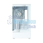 Компьютерный корпус ZALMAN P10, MATX, белый, WINDOW, 2x3.5