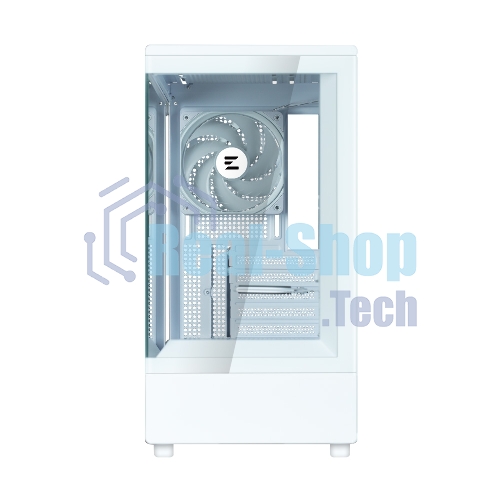 Компьютерный корпус ZALMAN P10, MATX, белый, WINDOW, 2x3.5