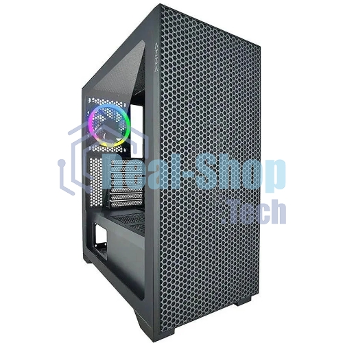 Компьютерный корпус Azza Hive черный без БП ATX 8x120мм 5x140мм 2xUSB 2.0 1xUSB 3.0 audio bott PSU