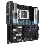 Материнская плата ASUS Pro WS WRX90E-SAGE SE, sTR5, AMD WRX90, 8xDDR5, 4xSATA, 4xM.2, 6xPCI-E 5.0 x16, 1xPCI-E 5.0 x8, 1xVGA, 2xMiniDP, 3x 10Gb LAN, 6xUSB-A 3.2 Gen 2, 1xUSB-A 2.0, 2xUSB-C USB4, 2x3.5 мм, 5.1, SSI EEB