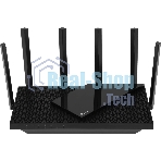Роутер TP-Link Archer AX73 AX5400 Dual Band Wireless Gigabit Router, 1.5 GHz Tri-Core CPU, 1 GE WAN + 4 GE LAN ports, 1× USB 3.0 Port, support 1024-QAM, OFDMA, MU-MIMO, Airtime Fairness, Beamforming, 160MHz Channel Width, come with HomeShieldTM, support Russia PPTP/L2TP/PPPoE