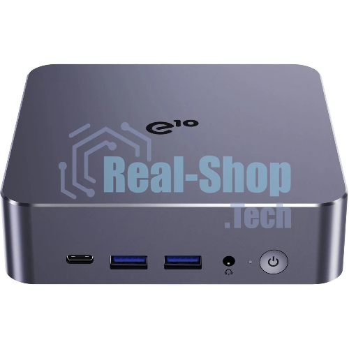 Неттоп Acer Gadget E10 ERBox Ryzen 7 8745HS (3.8) 16Gb SSD512Gb UHDG Windows 11 Pro 2xGbitEth WiFi BT 120W черный (1747236)