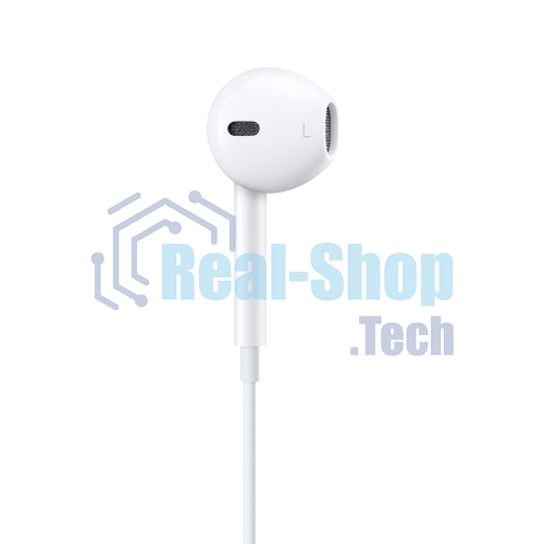 Проводные наушники Apple EarPods A1748 белый, вкладыши, Lightning, микрофон, регулировка громкости