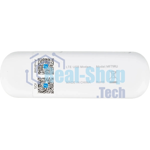 Модем 2G/3G/4G ZTE MF79RU USB Wi-Fi Firewall внешний белый