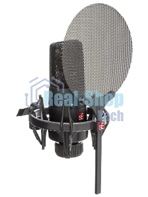 Микрофон конденсаторный sE Electronics X1 S VOCAL PACK 20 Гц 20 кГц, кардиоида, комплектация: металлический поп-фильтр, держатель типа паук, 3-х метровый микрофонный кабель