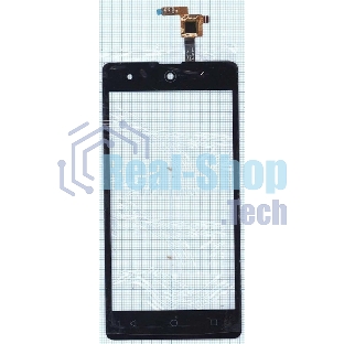 Сенсорное стекло (тачскрин) для Micromax Q349 Canvas Selfie 4, черное