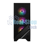 Компьютерный корпус MSI MAG FORGE 120A Mid-Tower, ATX, 2xUSB 3.2, Audio I/O, 6x120мм autoRGb Fan PWM RGb PWM Control Board, Tempered Glass Window