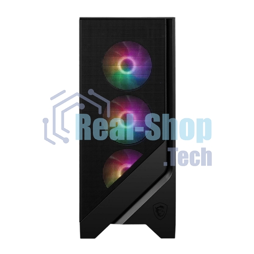 Компьютерный корпус MSI MAG FORGE 120A Mid-Tower, ATX, 2xUSB 3.2, Audio I/O, 6x120мм autoRGb Fan PWM RGb PWM Control Board, Tempered Glass Window